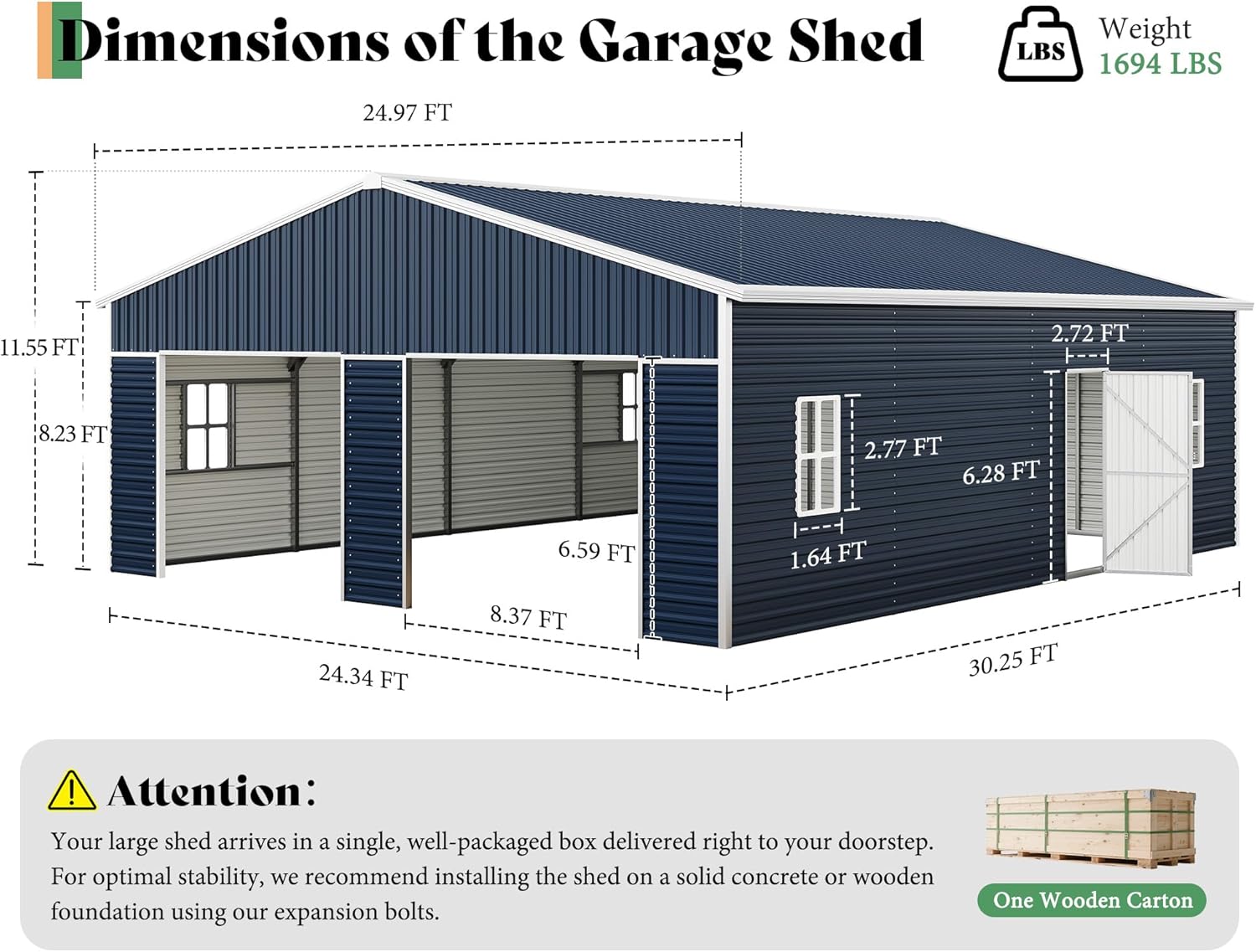 AMERLIFE 25x30x11.5 FT Garage Shed Review: Pros & Cons 2 AMERLIFE 25x30x11.5 FT garage shed review, AMERLIFE garage shed review and rating, is AMERLIFE garage shed worth buying, AMERLIFE garage shed review pros cons, AMERLIFE garage shed review honest opinion, AMERLIFE garage shed review verdict key features examined up close