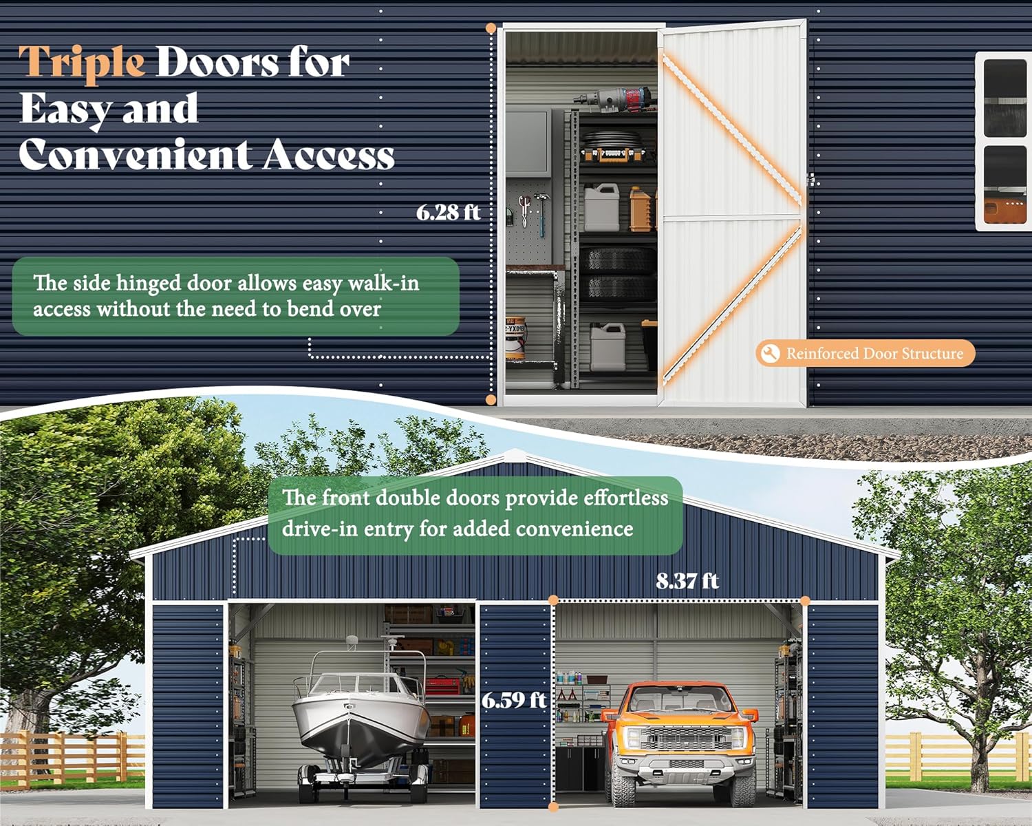 AMERLIFE 25x30x11.5 FT Garage Shed Review: Pros & Cons 4 AMERLIFE 25x30x11.5 FT garage shed review, AMERLIFE garage shed review and rating, is AMERLIFE garage shed worth buying, AMERLIFE garage shed review pros cons, AMERLIFE garage shed review honest opinion, AMERLIFE garage shed review verdict performance test results