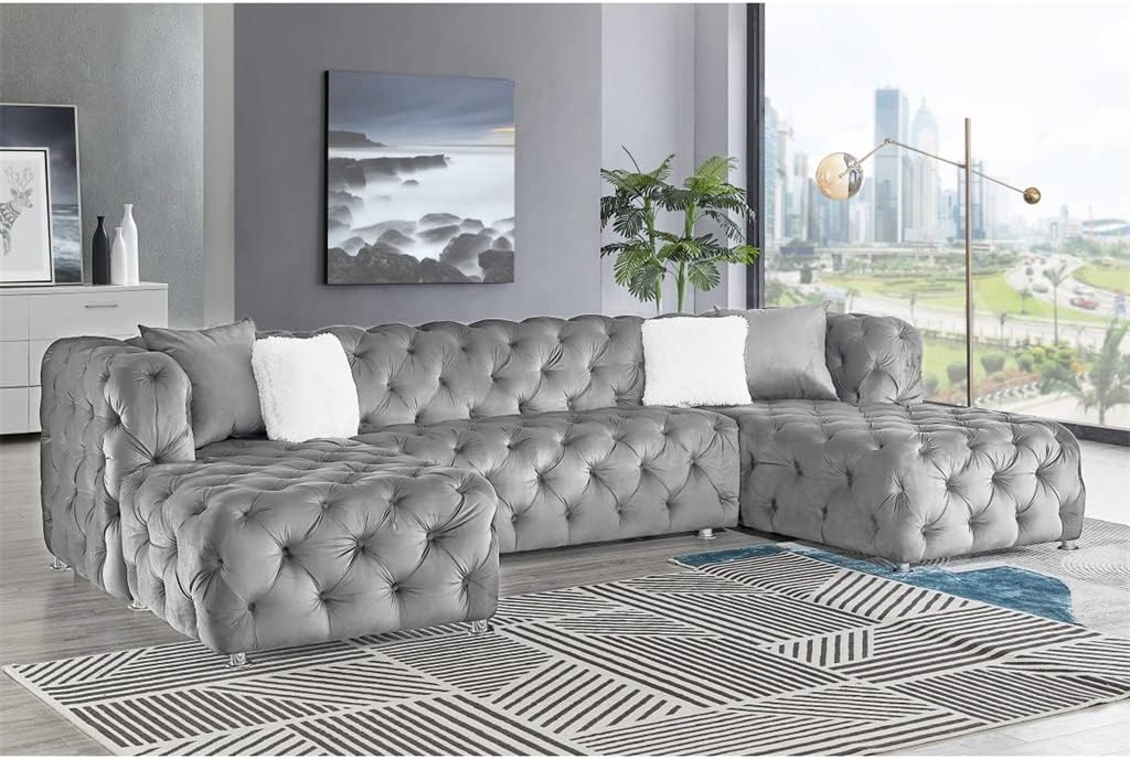 DUYHBAWRS U-shaped sofa review,U-shaped sectional review and rating,is DUYHBAWRS sofa worth buying,U-shaped sofa review pros cons,DUYHBAWRS sofa review honest opinion,DUYHBAWRS U-shaped sofa review verdict — design and build quality detail