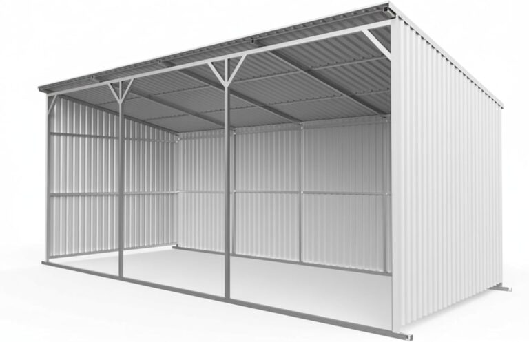 DuraYu 25x12 Livestock Shelter Review: Honest Pros & Cons 1 Image 1 of DuraYu 25x12 livestock shelter review
