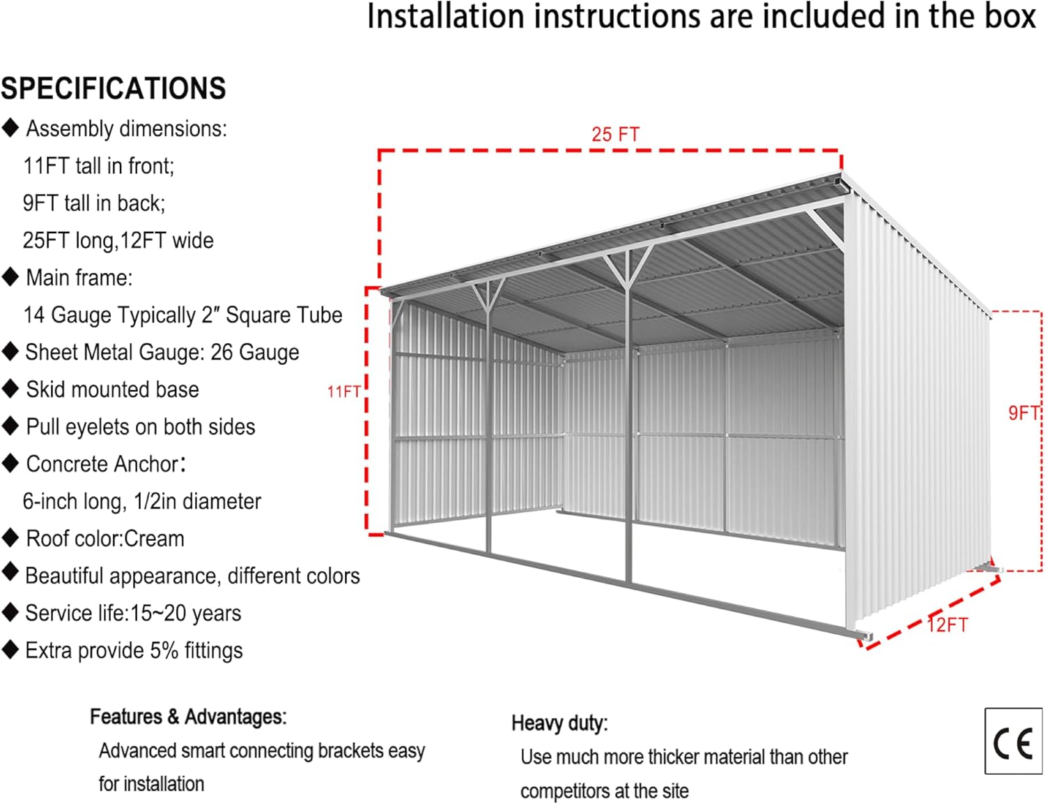 DuraYu 25x12 Livestock Shelter Review: Honest Pros & Cons 3 DuraYu 25x12 livestock shelter review,DuraYu 25x12 livestock shelter review and rating,is DuraYu 25x12 livestock shelter worth buying,DuraYu 25x12 livestock shelter review pros cons,DuraYu 25x12 livestock shelter review honest opinion,DuraYu 25x12 livestock shelter review verdict — setup process and usability