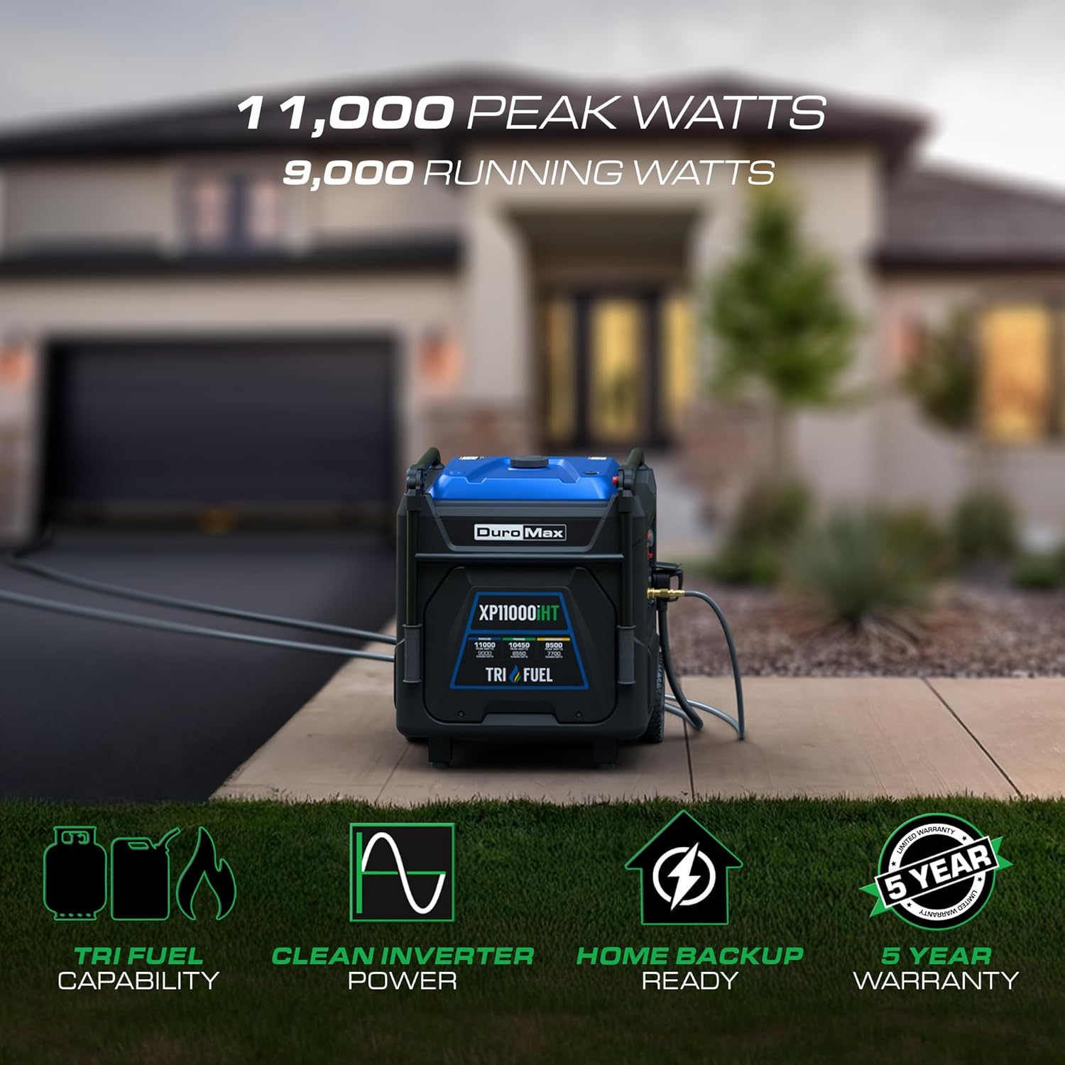 DuroMax XP11000iHT review unboxing and complete package contents