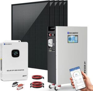Image 1 of ECO WORTHY 10000W solar kit review