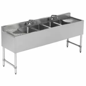 Image 1 of FSE 4-compartment bar sink review