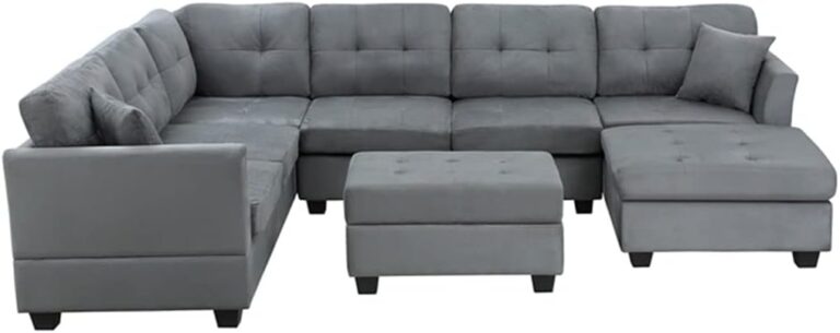 Image 1 of HSIJYGX U-shaped sectional sofa review