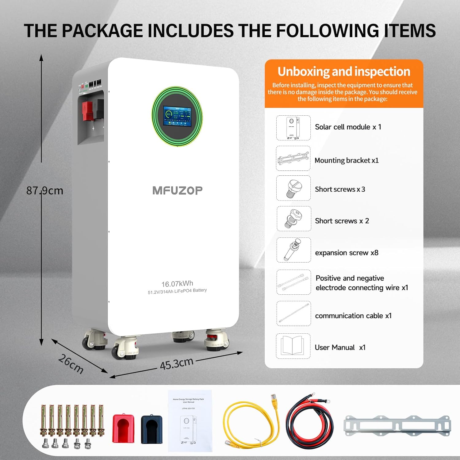MFUZOP LiFePO4 battery review,48V 314Ah lithium battery review,MFUZOP battery review and rating,MFUZOP 16.07kWh battery review pros cons,is MFUZOP battery worth buying,MFUZOP battery review honest opinion setup process and initial configuration