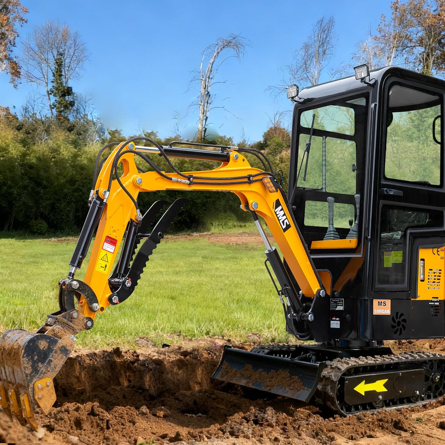 MMS 1 Ton Mini Excavator review,MMS 1 Ton Mini Excavator review and rating,is MMS 1 Ton Mini Excavator worth buying,MMS 1 Ton Mini Excavator review pros cons,MMS 1 Ton Mini Excavator review honest opinion,MMS MS10HCAB mini excavator review verdict — week-by-week testing diary