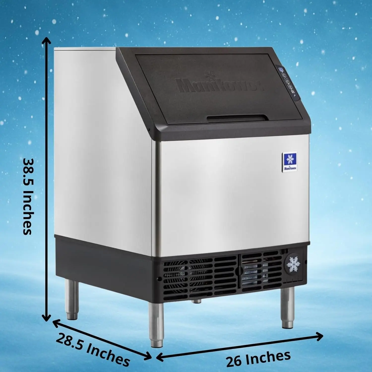 Manitowoc NEO review,Manitowoc NEO ice machine review,Manitowoc NEO UDP0190A review,Manitowoc NEO undercounter ice maker review,Manitowoc NEO review honest opinion,Manitowoc NEO review pros cons benchmark scores and measured results