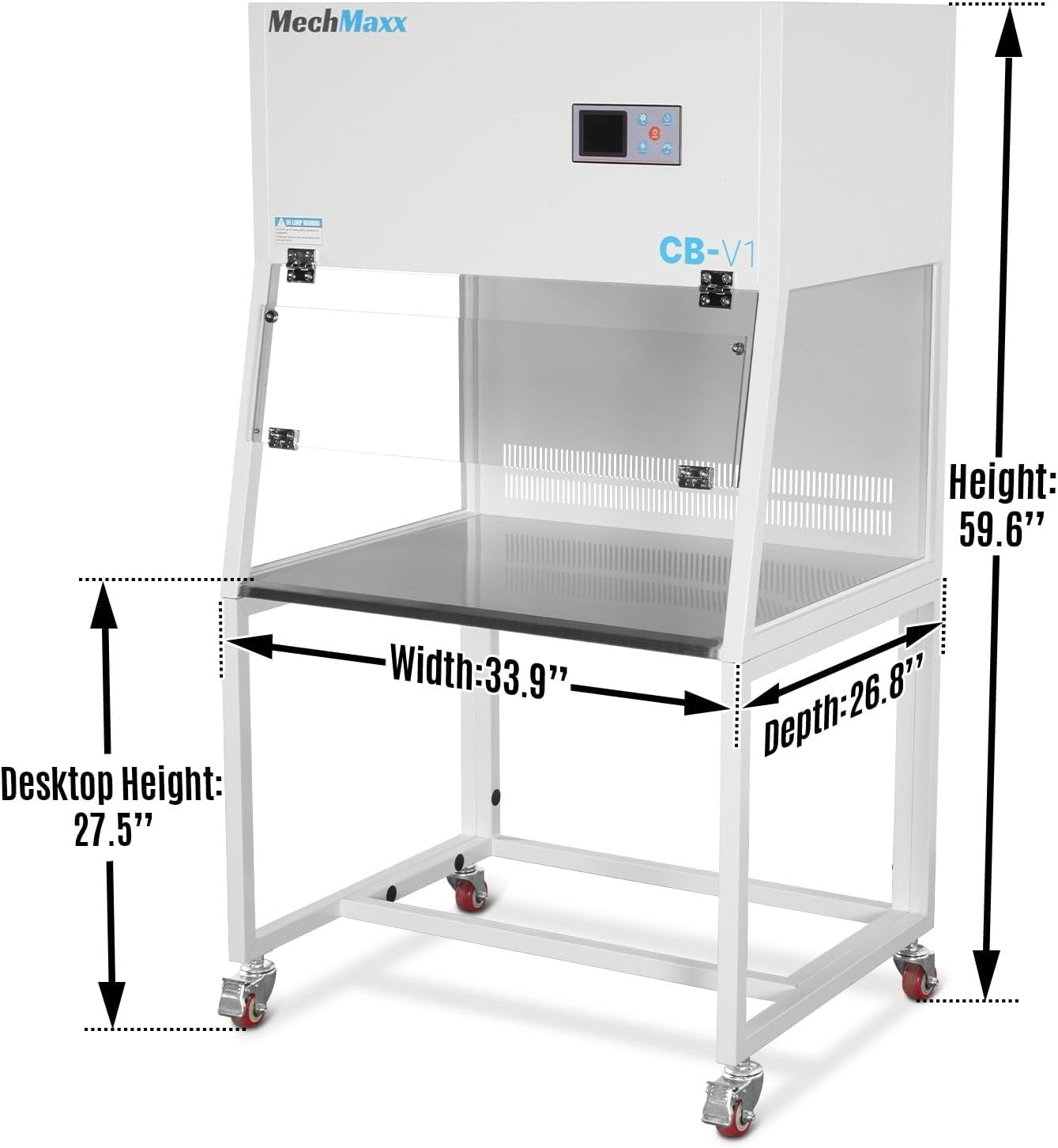 MechMaxx CB-V1 review — testing methodology for airflow, HEPA filtration, noise, and vibration evaluation