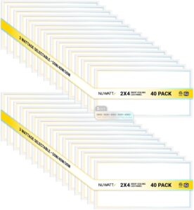 Image 1 of NUWATT 2x4 LED flat panel review