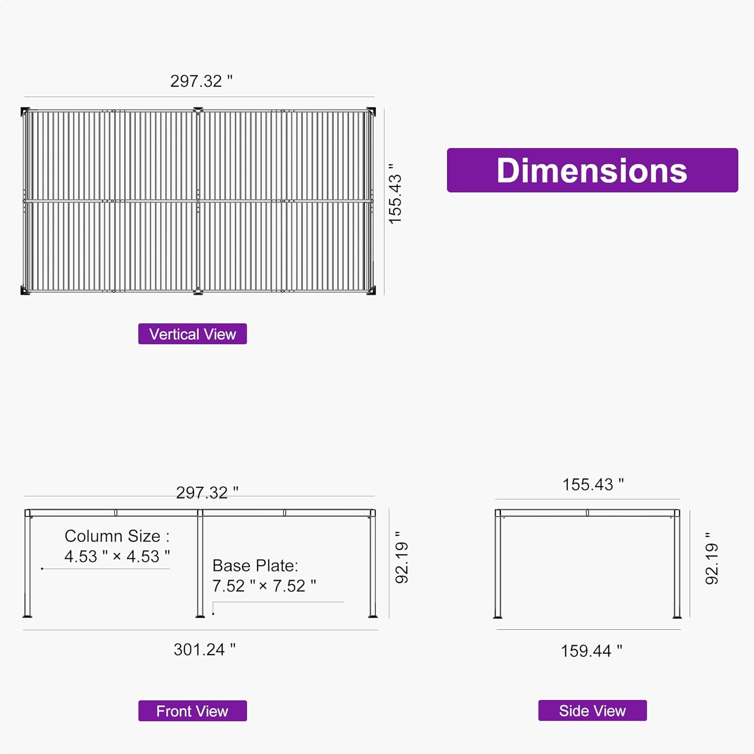 PURPLE LEAF Louvered Pergola Review: Honest Verdict 3 Setting up the PURPLE LEAF louvered pergola review,PURPLE LEAF pergola review and rating,is PURPLE LEAF pergola worth buying,PURPLE LEAF pergola review pros cons,PURPLE LEAF pergola review honest opinion,PURPLE LEAF louvered pergola review verdict for the first time