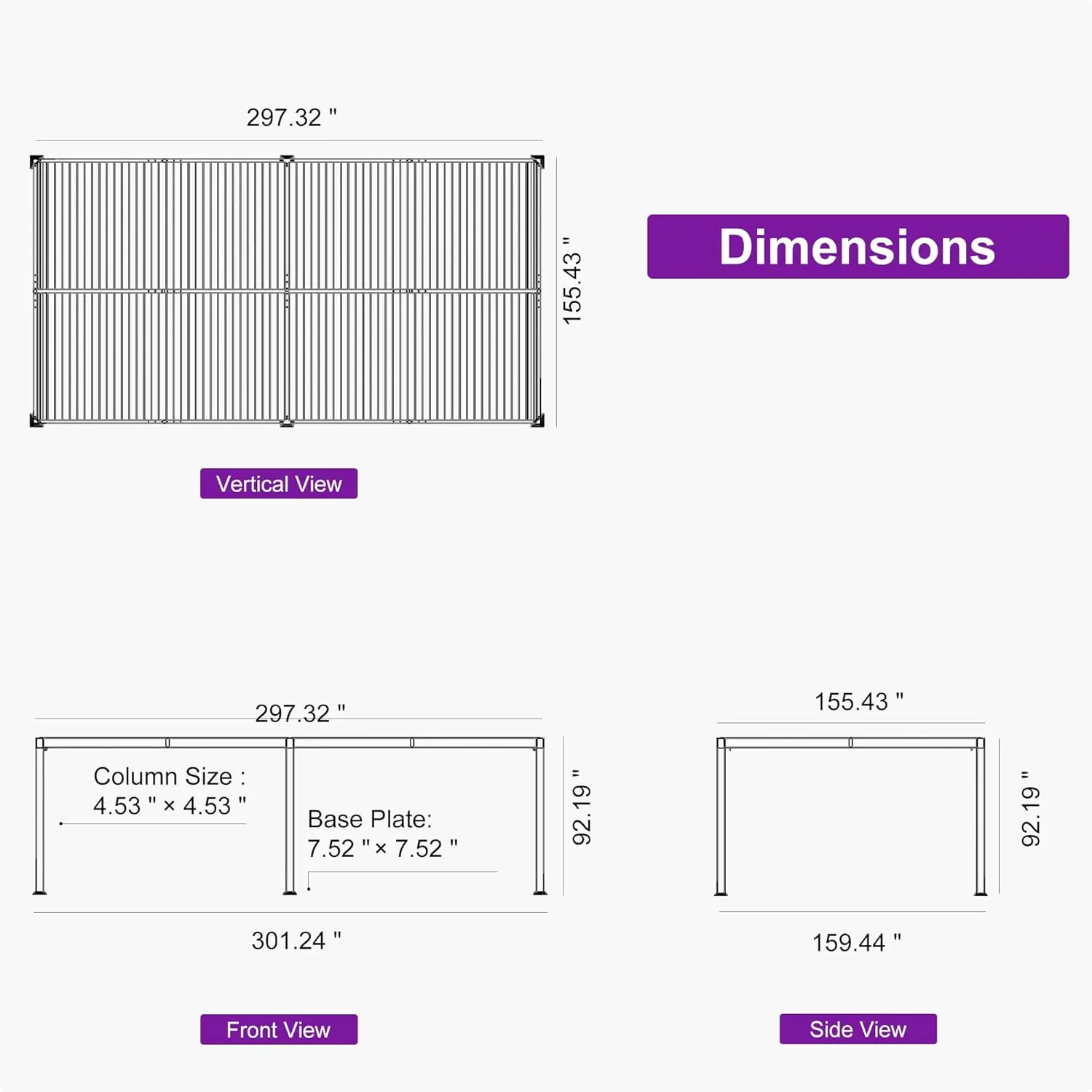 PURPLE LEAF Louvered Pergola Review: Honest Verdict 3 Setting up the PURPLE LEAF louvered pergola review,PURPLE LEAF pergola review and rating,is PURPLE LEAF pergola worth buying,PURPLE LEAF pergola review pros cons,PURPLE LEAF pergola review honest opinion,PURPLE LEAF louvered pergola review verdict for the first time
