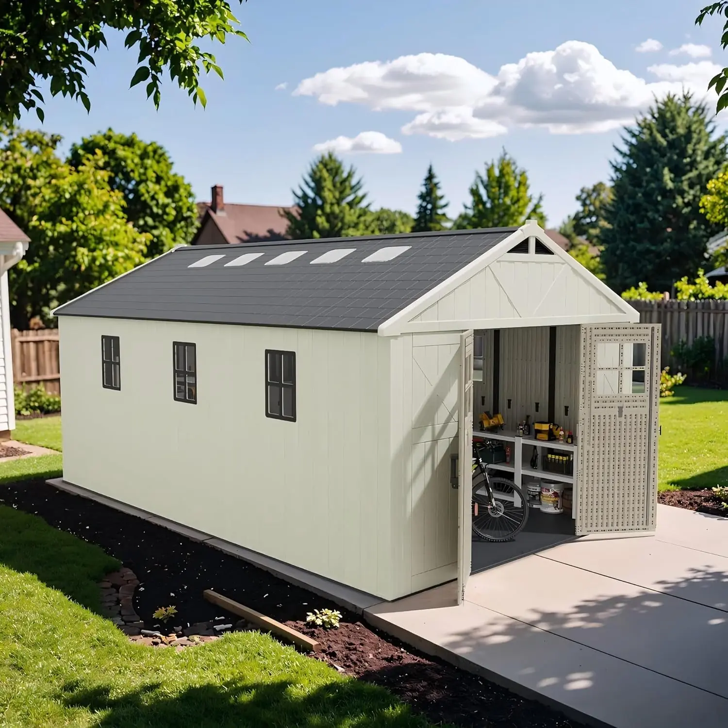 Patiowell 10x16 Storage Shed Review: Honest Pros & Cons 3 Step-by-step setup guide for Patiowell 10x16 storage shed review,Patiowell storage shed review and rating,is Patiowell 10x16 shed worth buying,Patiowell resin shed review pros cons,Patiowell shed review honest opinion,Patiowell 10x16 shed review verdict