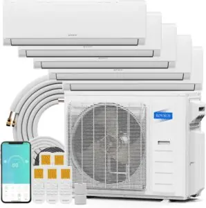 Image 1 of ROVSUN 42000 BTU mini split review