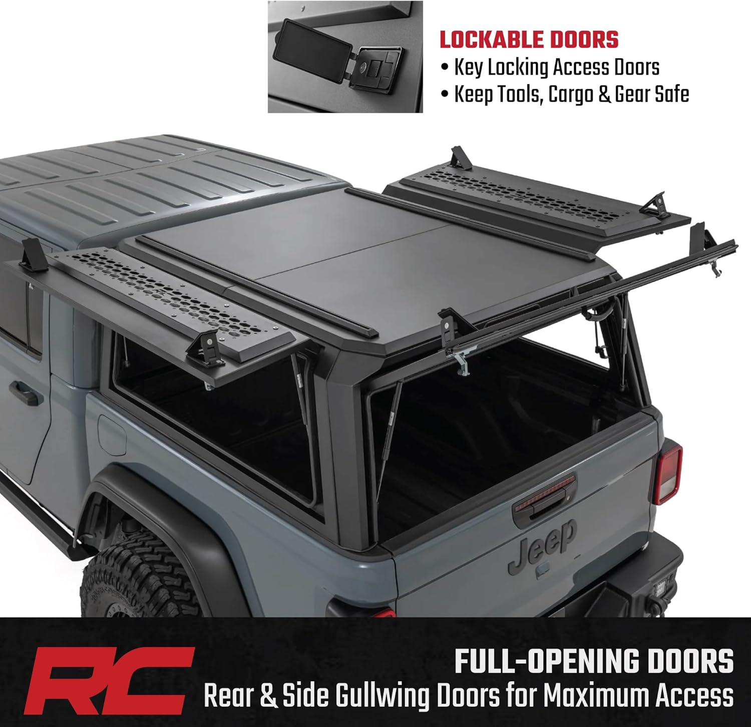 Rough Country Gladiator Bed Cap Review: Honest Verdict 3 Rough Country Gladiator bed cap review features in daily use