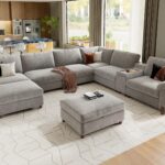 Image 1 of SITJOY oversized sectional review