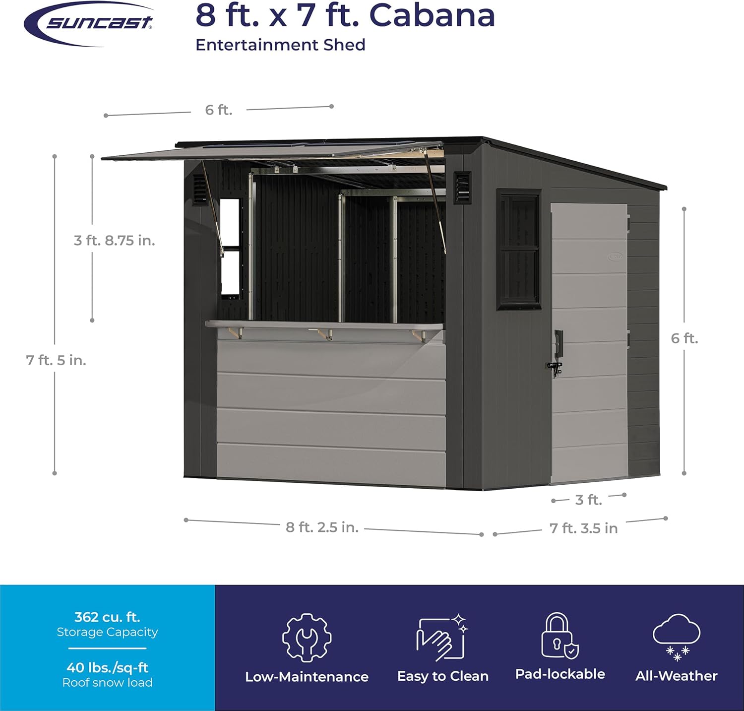 Suncast Cabana Entertainment Shed review,Suncast Cabana Entertainment Shed review and rating,is Suncast Cabana Entertainment Shed worth buying,Suncast Cabana Entertainment Shed review pros cons,Suncast Cabana Entertainment Shed review honest opinion,Suncast Cabana Entertainment Shed review verdict setup process and initial configuration