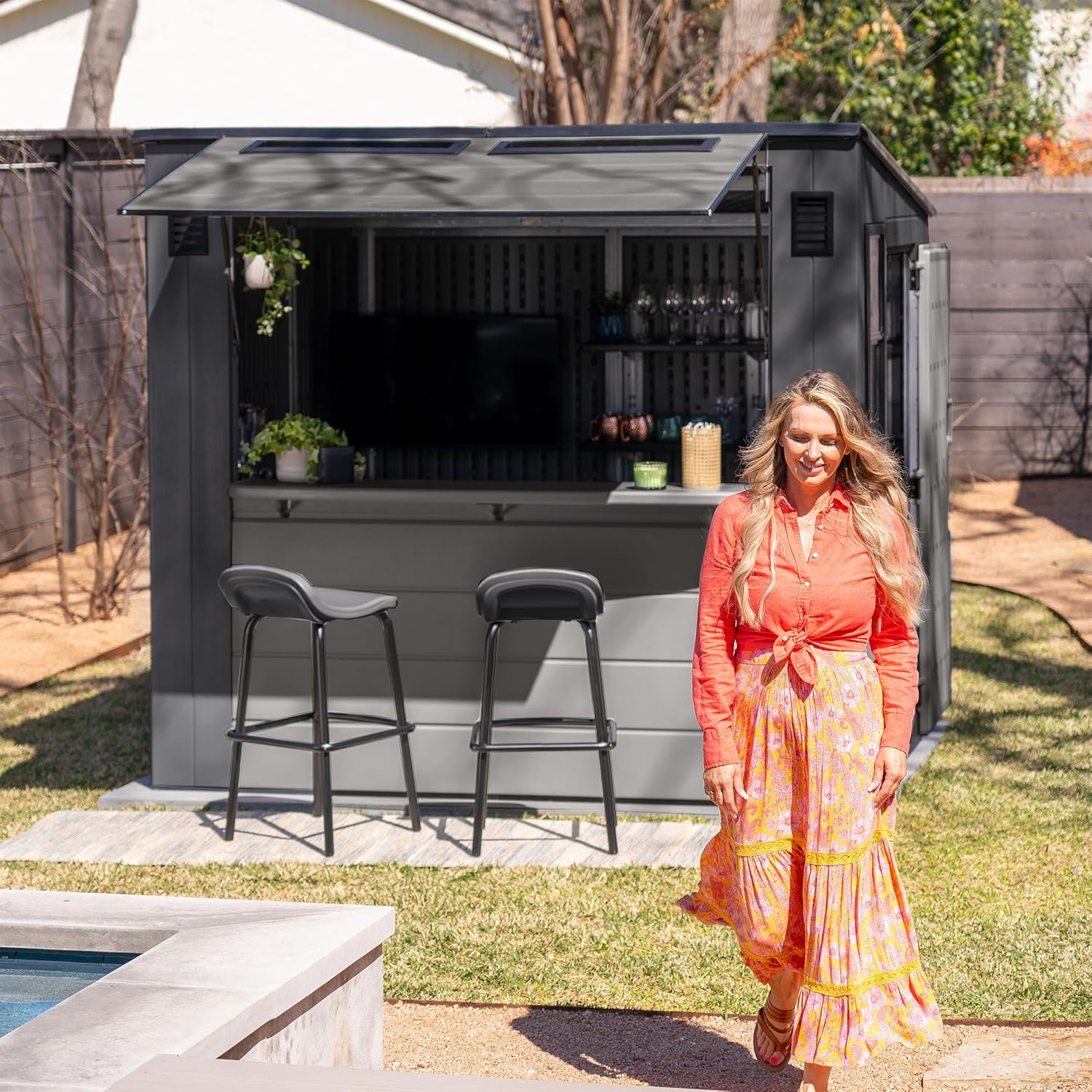 Suncast Cabana Entertainment Shed review,Suncast Cabana Entertainment Shed review and rating,is Suncast Cabana Entertainment Shed worth buying,Suncast Cabana Entertainment Shed review pros cons,Suncast Cabana Entertainment Shed review honest opinion,Suncast Cabana Entertainment Shed review verdict real-world details not found in the official specs