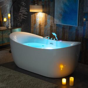 Image 1 of WOODBRIDGE 72 whirlpool bathtub review