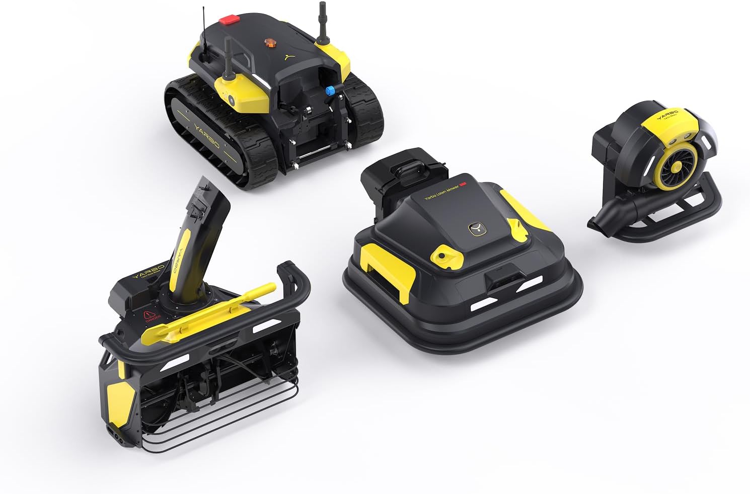 YARBO robot lawn mower review — unboxing what comes in the box