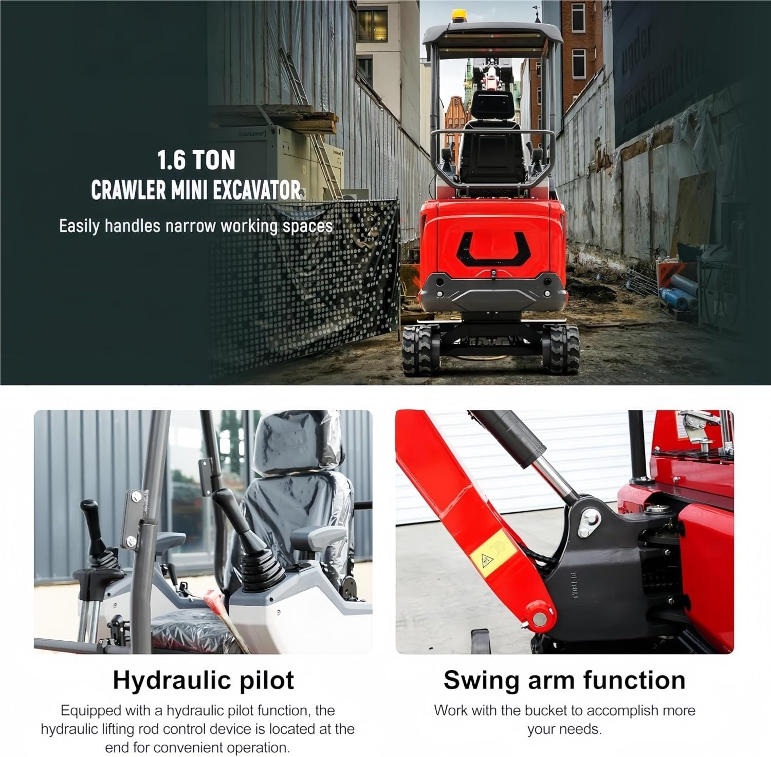 Yuntu Rapid Drive mini excavator review,1.6 ton mini excavator review and rating,is Yuntu Rapid Drive mini excavator worth buying,Yuntu Rapid Drive mini excavator review pros cons,Yuntu Rapid Drive mini excavator review honest opinion,Yuntu Rapid Drive mini excavator review verdict — design and build quality detail