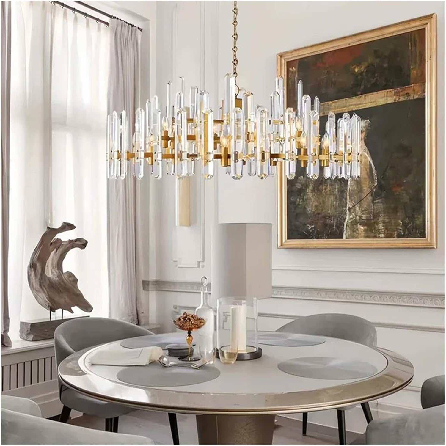circular gold crystal chandelier review,gold crystal chandelier review and rating,is gold crystal chandelier worth buying,circular crystal chandelier review pros cons,gold black chandelier review honest opinion,modern crystal chandelier review verdict setup process and initial configuration
