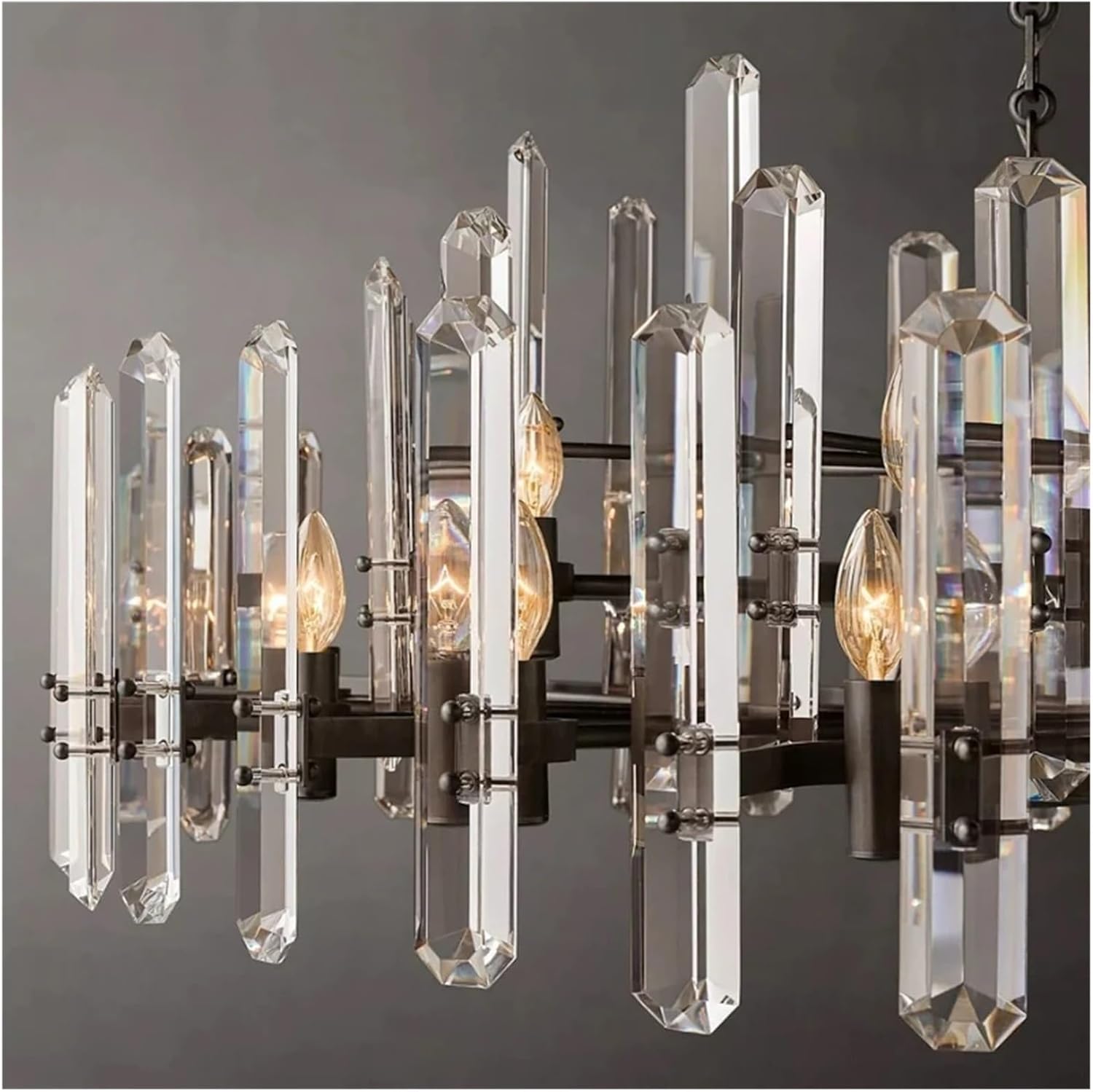 circular gold crystal chandelier review,gold crystal chandelier review and rating,is gold crystal chandelier worth buying,circular crystal chandelier review pros cons,gold black chandelier review honest opinion,modern crystal chandelier review verdict real-world details not found in the official specs