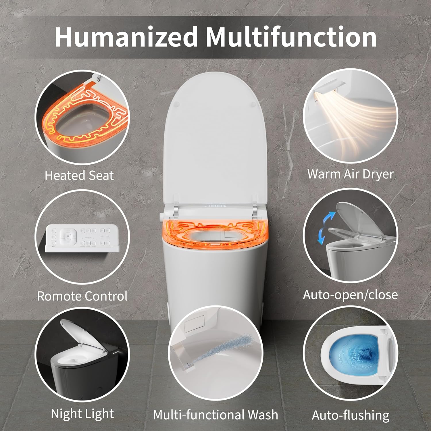 BYBARENOVA M02A Smart Toilet Review: Pros & Cons Worth Buying? 3 BYBARENOVA M02A smart toilet review feature breakdown and specification detail