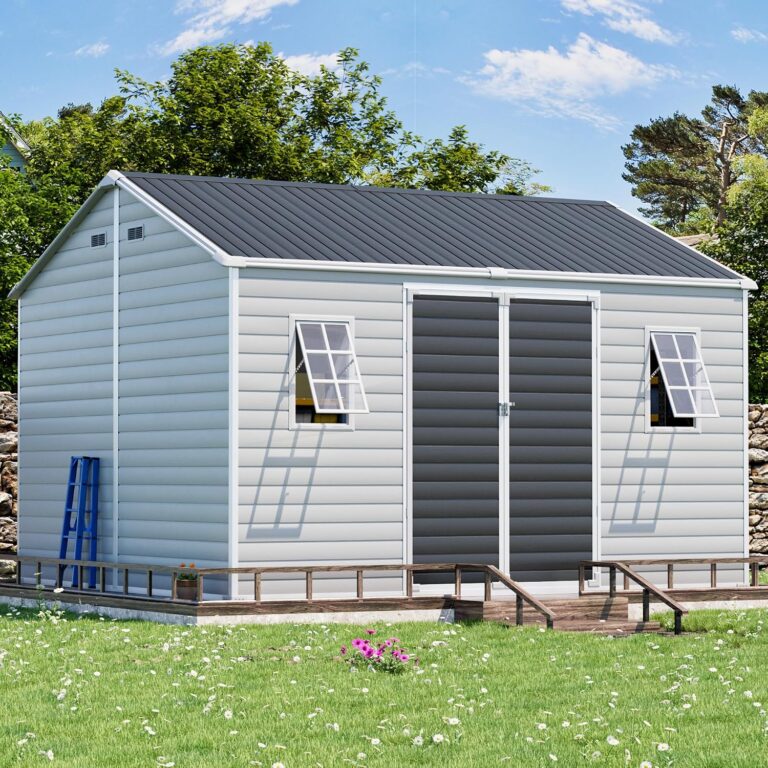 CDCASA 10x12 Resin Shed Review: Pros & Cons Verdict 30 Image 1 of CDCASA 10x12 resin shed review