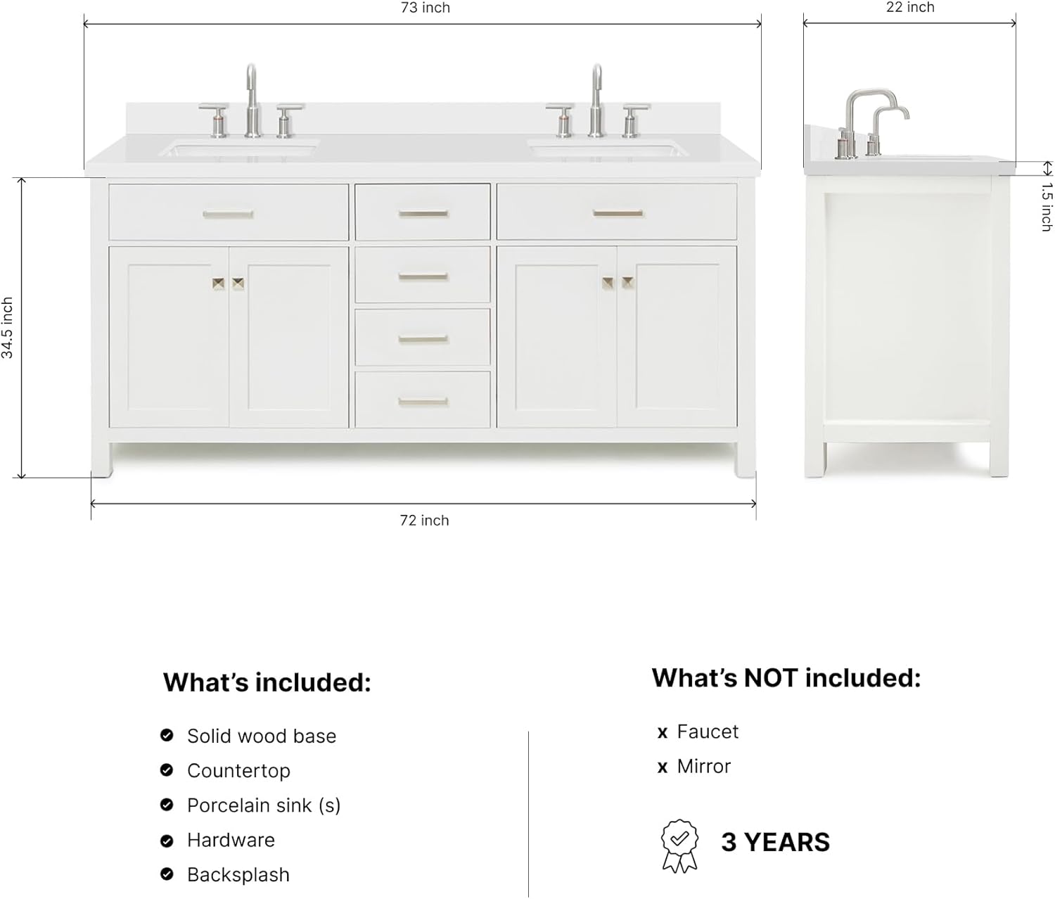 DKB Alenza 72 inch bathroom vanity review,72 inch double sink vanity review and rating,is DKB Alenza vanity worth buying,DKB Alenza vanity review pros cons,DKB Alenza vanity review honest opinion,DKB Alenza 72 inch vanity review verdict key features and specifications overview