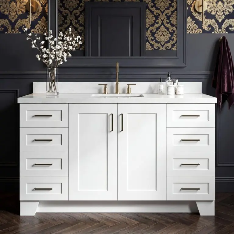 Image 1 of DKB Emilia 60 inch bathroom vanity review