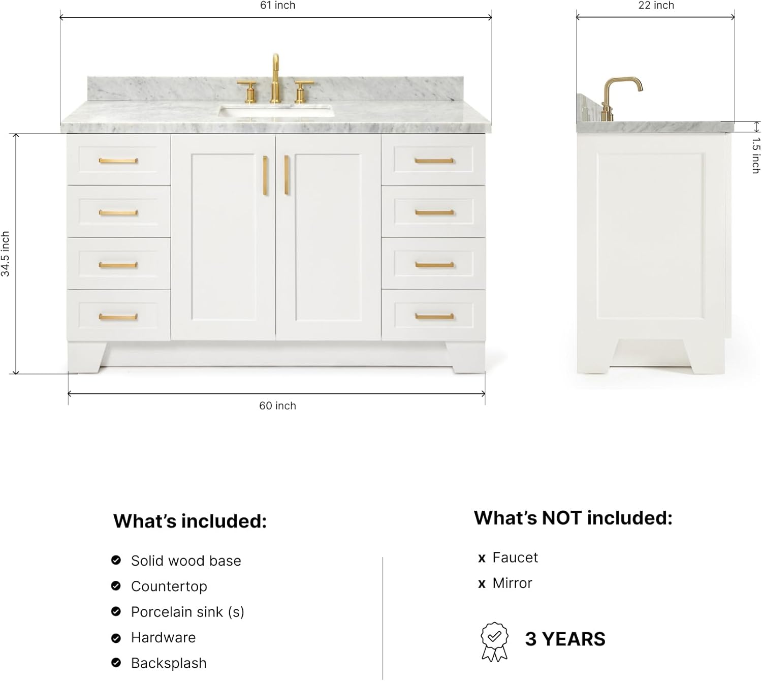 DKB Emilia 60 Inch Bathroom Vanity Review: Pros & Cons 2 DKB Emilia 60 inch bathroom vanity review, DKB Emilia bathroom vanity review and rating, is DKB Emilia vanity worth buying, DKB Emilia vanity review pros cons, DKB Emilia bathroom vanity review honest opinion, DKB Emilia 60 inch vanity review verdict key features and specifications overview