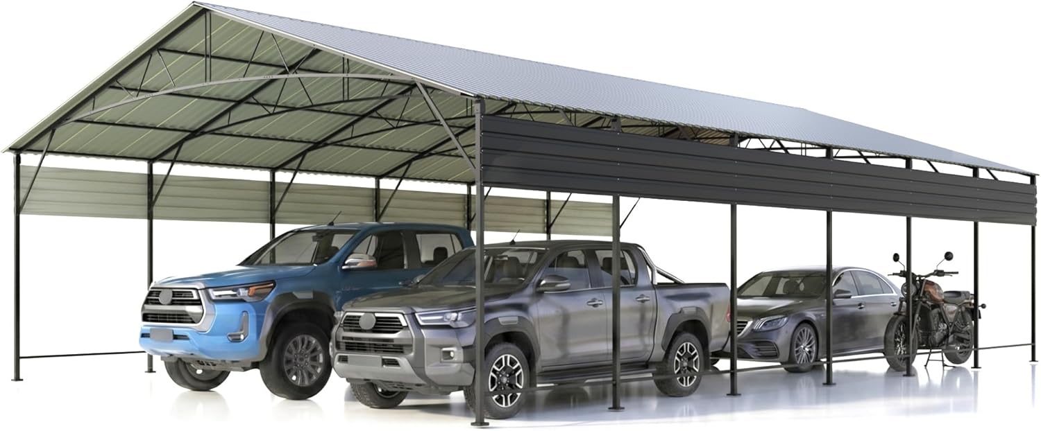Devoko 20x30 FT Metal Carport review,Devoko carport review and rating,is Devoko metal carport worth buying,Devoko carport review pros cons,Devoko carport review honest opinion,Devoko metal carport review verdict — design and build quality detail