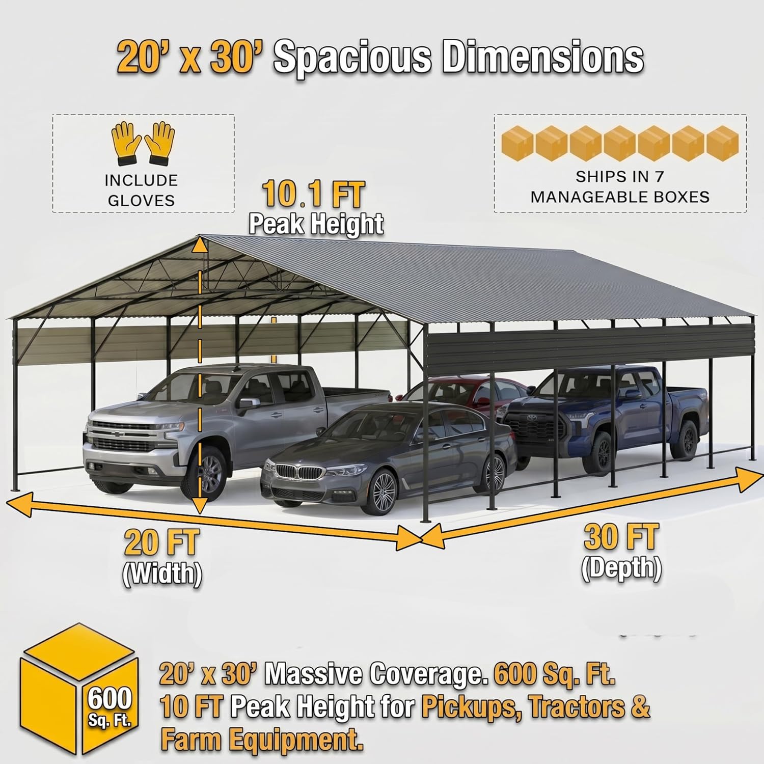 Devoko 20x30 FT Metal Carport review,Devoko carport review and rating,is Devoko metal carport worth buying,Devoko carport review pros cons,Devoko carport review honest opinion,Devoko metal carport review verdict — performance test results