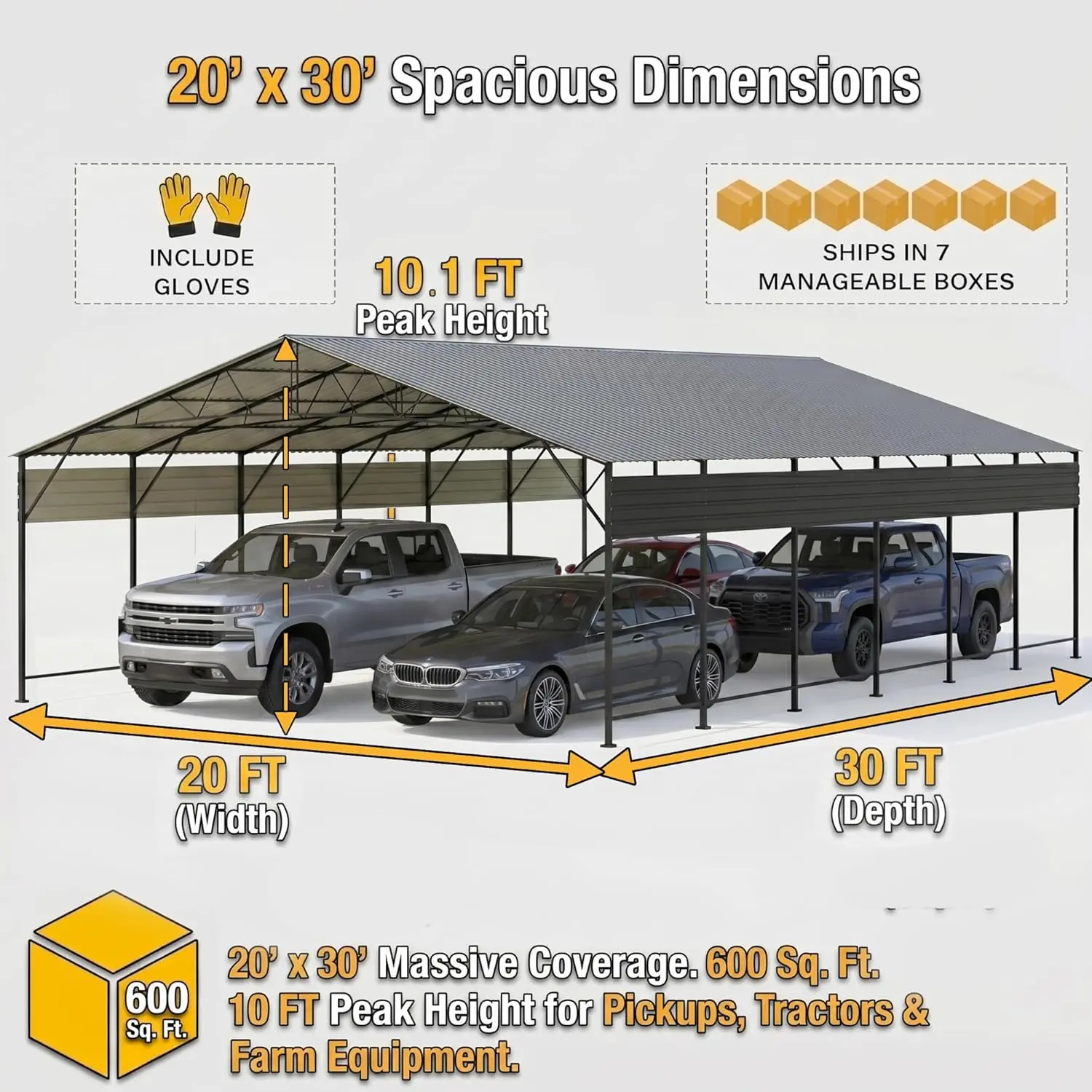 Devoko 20x30 FT Metal Carport review,Devoko carport review and rating,is Devoko metal carport worth buying,Devoko carport review pros cons,Devoko carport review honest opinion,Devoko metal carport review verdict — performance test results