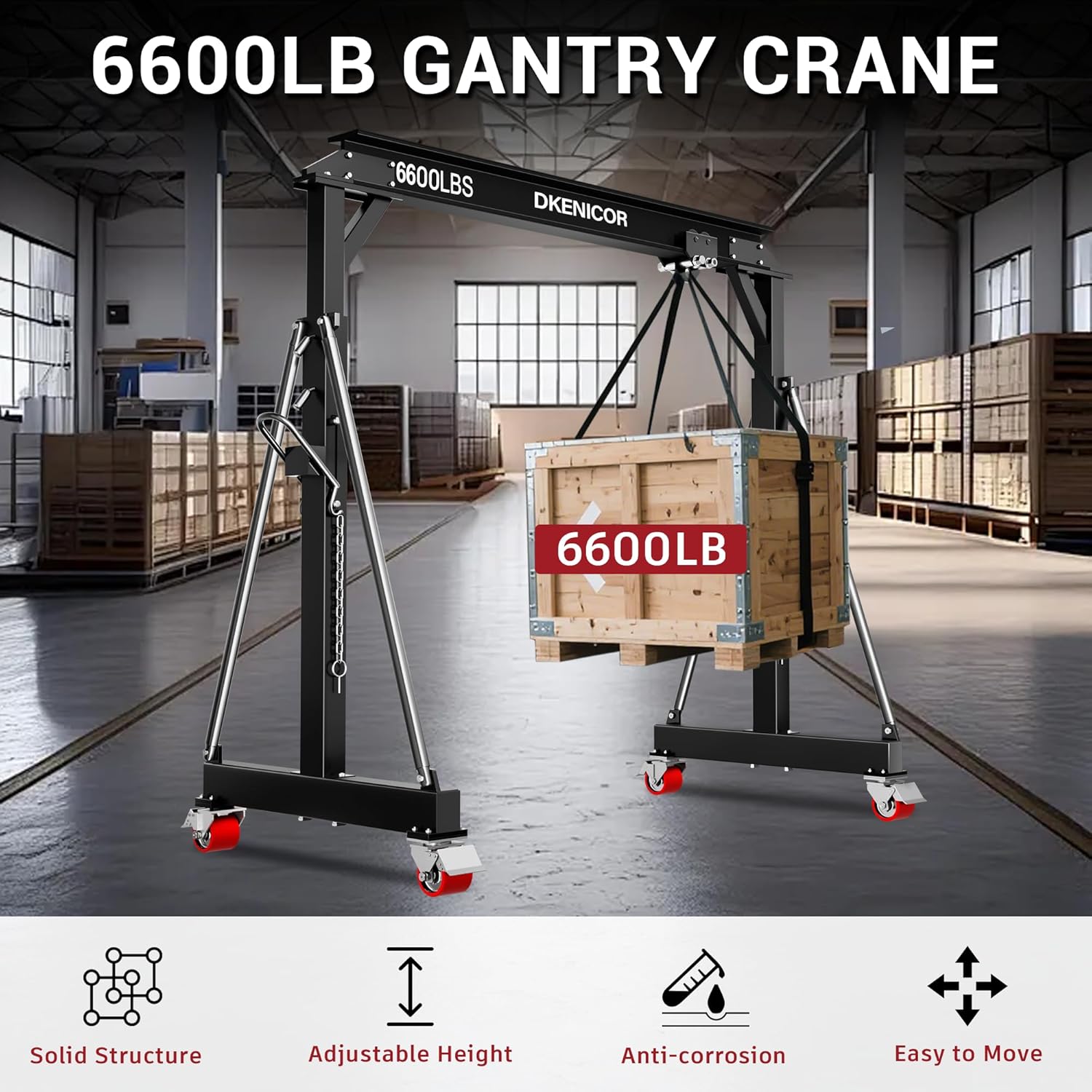 Dkenicor 3 ton gantry crane review setup and first use experience