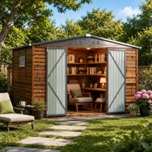 Image 1 of Endark outdoor storage shed review