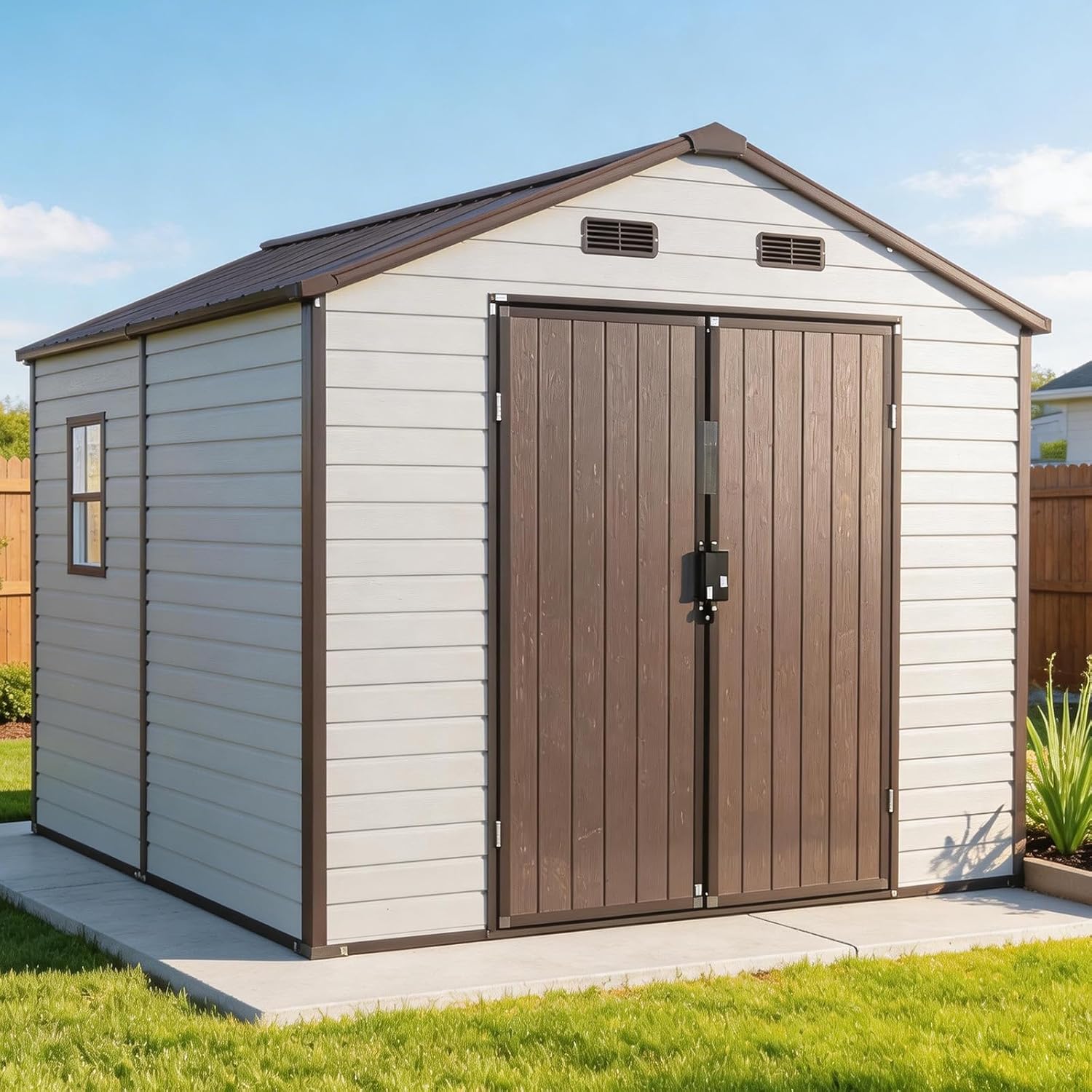 FammyLoft 8x8 Resin Shed Review: Honest Pros & Cons 1 FammyLoft 8x8 resin shed review, FammyLoft 8x8 resin shed review and rating, is FammyLoft 8x8 resin shed worth buying, FammyLoft 8x8 resin shed review pros cons, FammyLoft 8x8 resin shed review honest opinion, FammyLoft 8x8 resin shed review verdict unboxing — what is included in the package