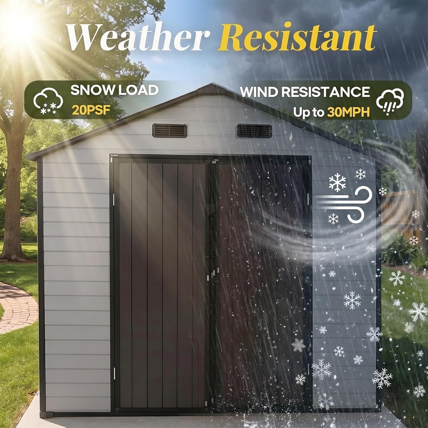 FammyLoft 8x8 Resin Shed Review: Honest Pros & Cons 4 FammyLoft 8x8 resin shed review, FammyLoft 8x8 resin shed review and rating, is FammyLoft 8x8 resin shed worth buying, FammyLoft 8x8 resin shed review pros cons, FammyLoft 8x8 resin shed review honest opinion, FammyLoft 8x8 resin shed review verdict features evaluated through real use