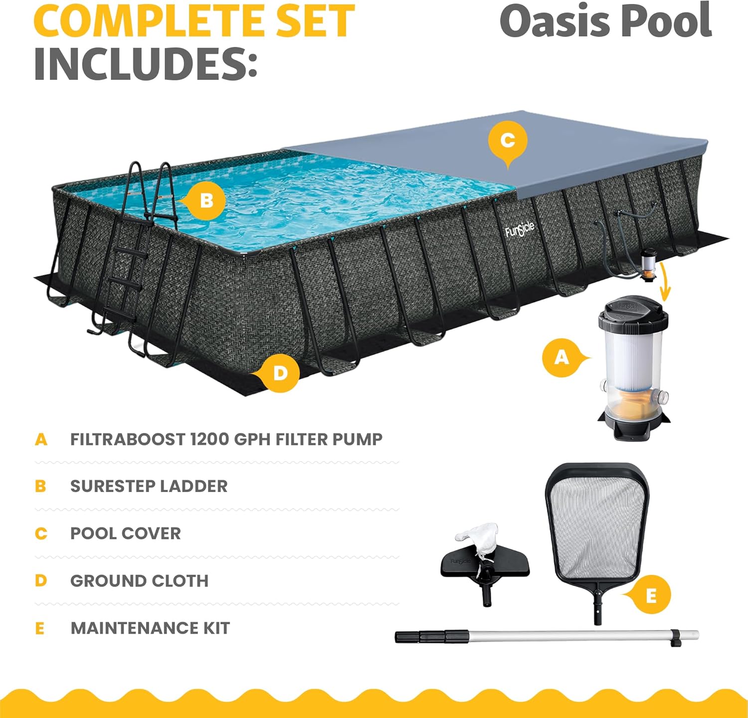 Funsicle Oasis Lap Pool Review: Pros & Cons Worth Buying? 3 Funsicle Oasis Lap Pool review, Funsicle Oasis Lap Pool review and rating, is Funsicle Oasis pool worth buying, Funsicle Oasis Lap Pool pros cons, Funsicle Oasis Lap Pool honest opinion, Funsicle Oasis Lap Pool review verdict feature breakdown and specification detail