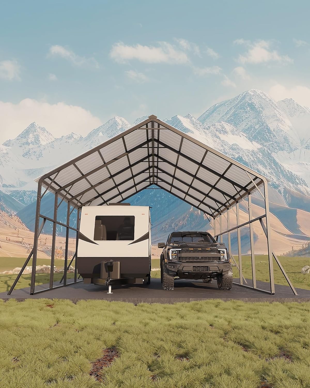 Garvee 20x25 ft metal carport review - features that matter in real use