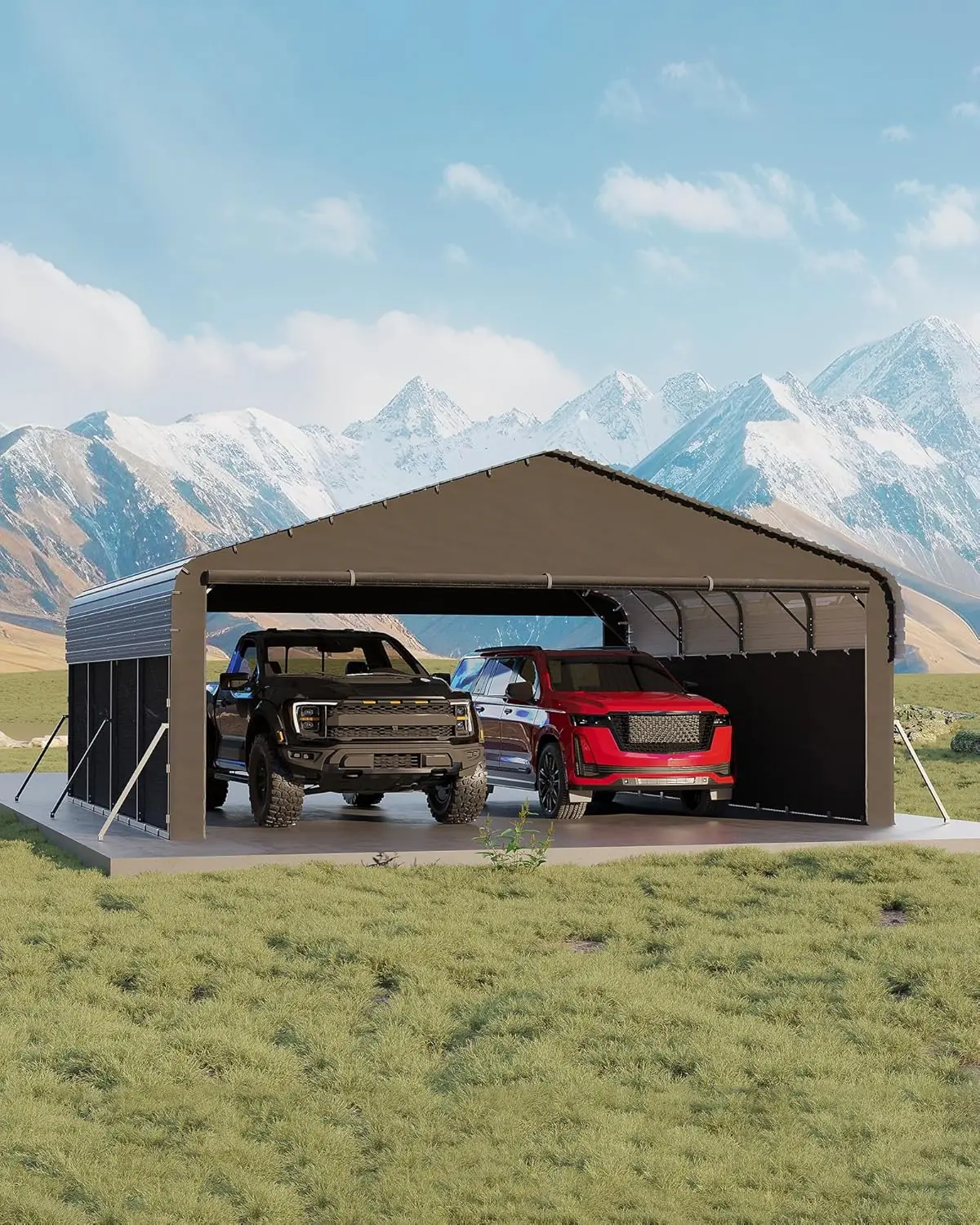 Garvee metal carport review,Garvee 20x20 carport review and rating,is Garvee metal carport worth buying,Garvee carport review pros cons,Garvee metal carport review honest opinion,Garvee 20x20 carport review verdict — full unboxing showing every item included