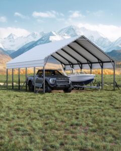 Image 1 of GarveeLife metal carport review