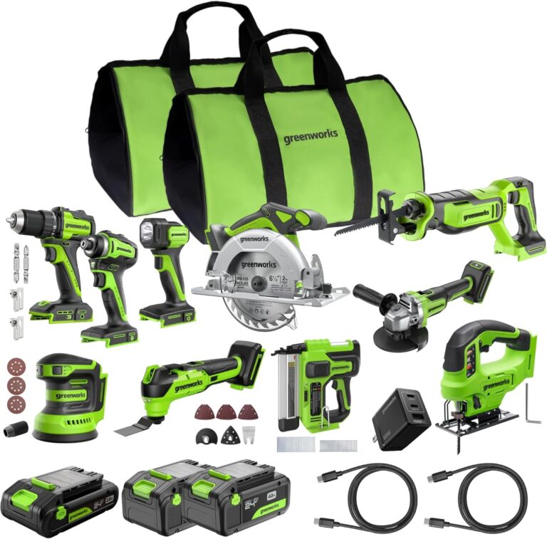 Greenworks 24V 10PC Tool Set Review: Pros & Cons 36 Image 1 of Greenworks 24V 10PC tool set review