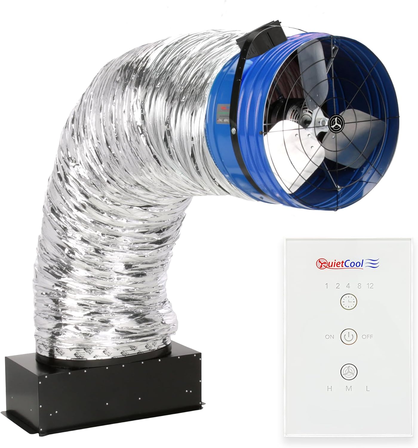 QuietCool QC CL-7000 RF review,QuietCool QC CL-7000 RF review and rating,is QuietCool QC CL-7000 RF worth buying,QuietCool QC CL-7000 RF review pros cons,QuietCool whole house fan review honest opinion,QuietCool QC CL-7000 RF review verdict — full package contents
