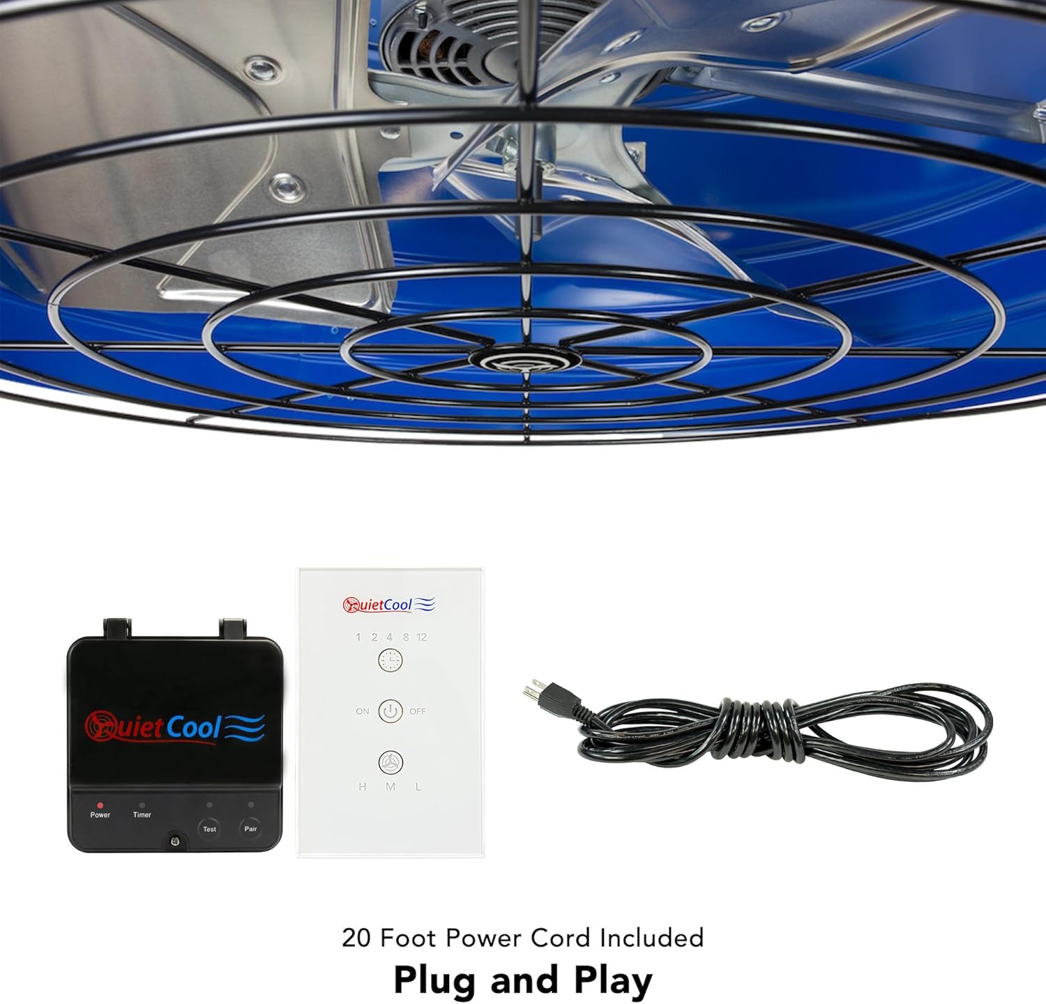 QuietCool QC CL-7000 RF review,QuietCool QC CL-7000 RF review and rating,is QuietCool QC CL-7000 RF worth buying,QuietCool QC CL-7000 RF review pros cons,QuietCool whole house fan review honest opinion,QuietCool QC CL-7000 RF review verdict — design and build quality detail
