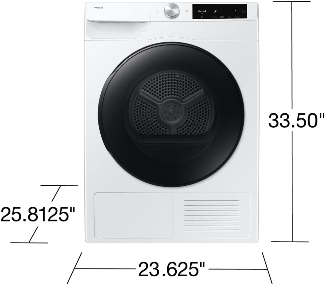 Samsung DV25FG62B0BEA2 Review: Honest Verdict & Pros Cons 2 Samsung DV25FG62B0BEA2 review,Samsung heat pump dryer review and rating,is Samsung DV25FG62B0BEA2 worth buying,Samsung 4.0 cu ft dryer review pros cons,Samsung DV25FG62B0BEA2 review honest opinion,Samsung ventless dryer review verdict — design and build quality detail