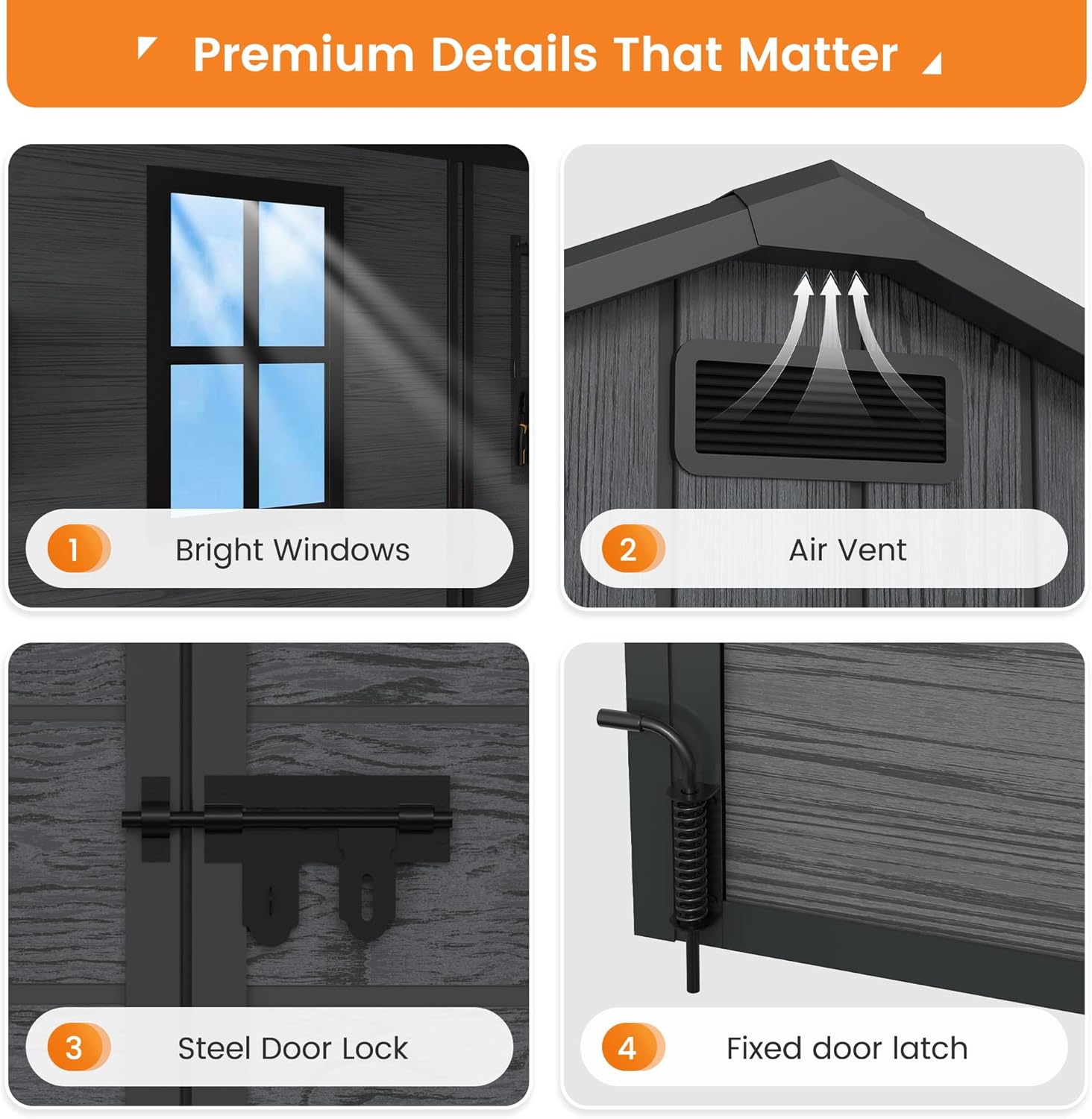 UDPATIO Outdoor Resin Storage Shed Review: Pros & Cons 4 UDPATIO outdoor resin storage shed review,8x10 resin shed review and rating,UDPATIO storage shed review pros cons,is UDPATIO outdoor shed worth buying,UDPATIO resin shed review honest opinion,UDPATIO storage shed review verdict performance testing and real-world results