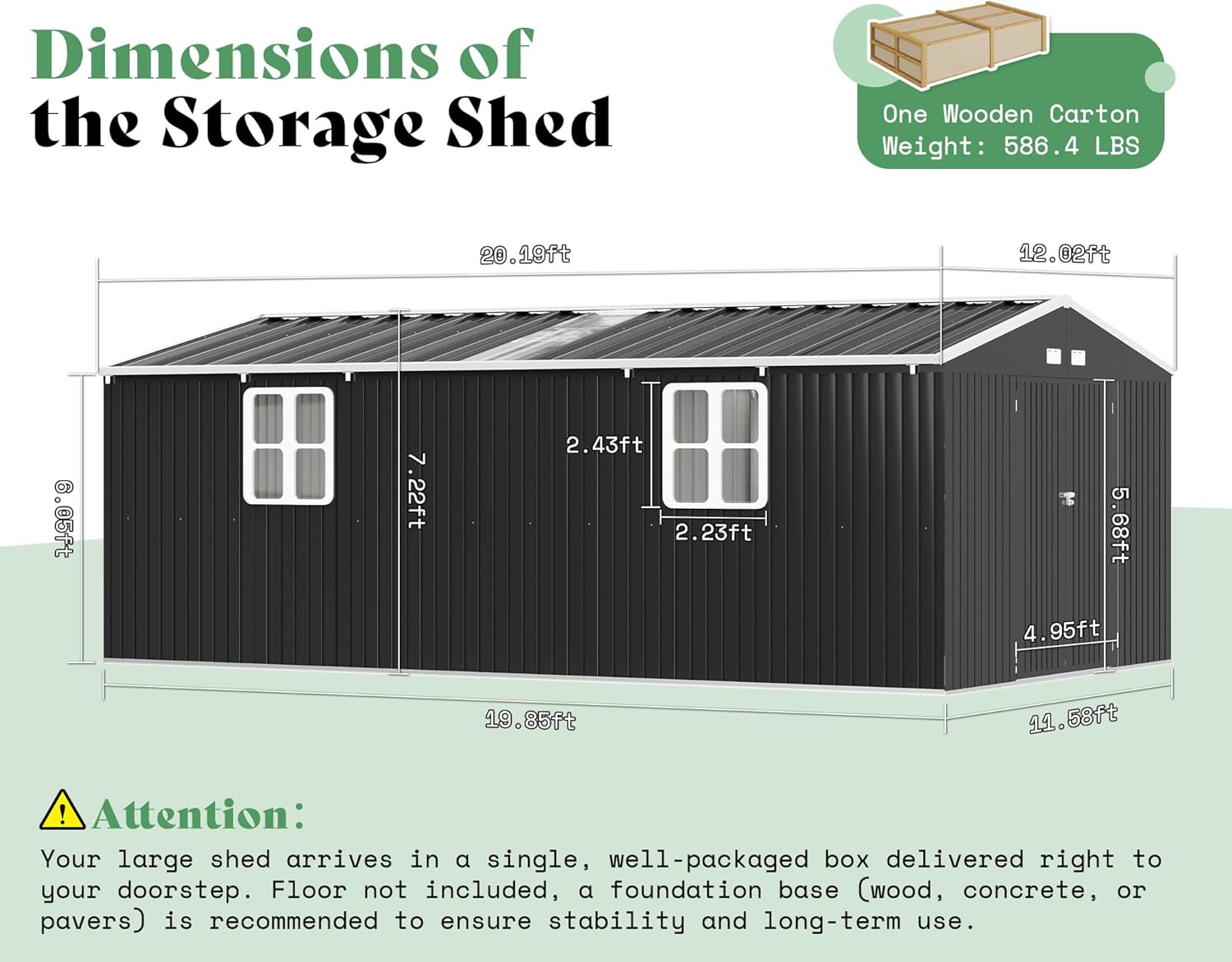 VanAcc 12x20x7.2 FT Outdoor Storage Shed Review: Honest Pros & Cons 2 VanAcc 12x20x7.2 FT Outdoor Storage Shed review,VanAcc metal garden shed review and rating,VanAcc outdoor shed review pros cons,VanAcc 12x20 shed review honest opinion,VanAcc storage shed review worth buying,VanAcc 12x20x7.2 shed review verdict unboxing and complete package contents