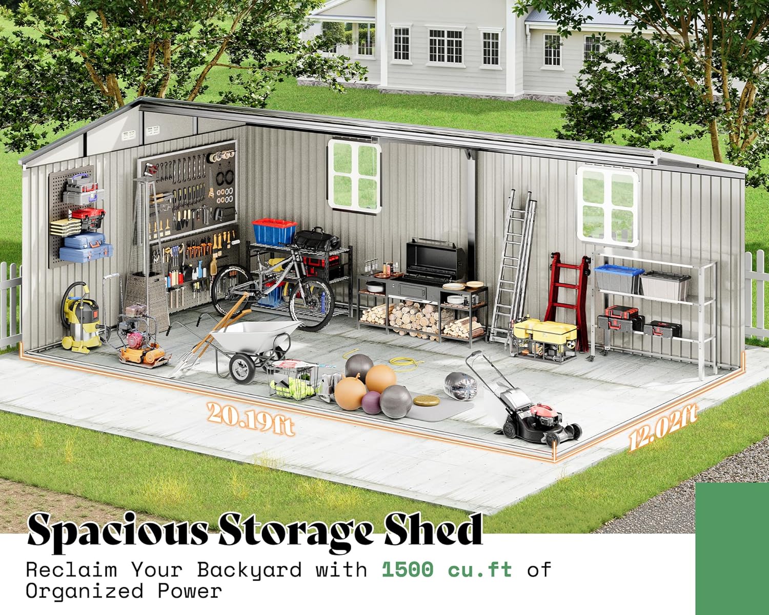 VanAcc 12x20x7.2 FT Outdoor Storage Shed Review: Honest Pros & Cons 3 Step-by-step guide for VanAcc 12x20x7.2 FT Outdoor Storage Shed review,VanAcc metal garden shed review and rating,VanAcc outdoor shed review pros cons,VanAcc 12x20 shed review honest opinion,VanAcc storage shed review worth buying,VanAcc 12x20x7.2 shed review verdict - complete tutorial